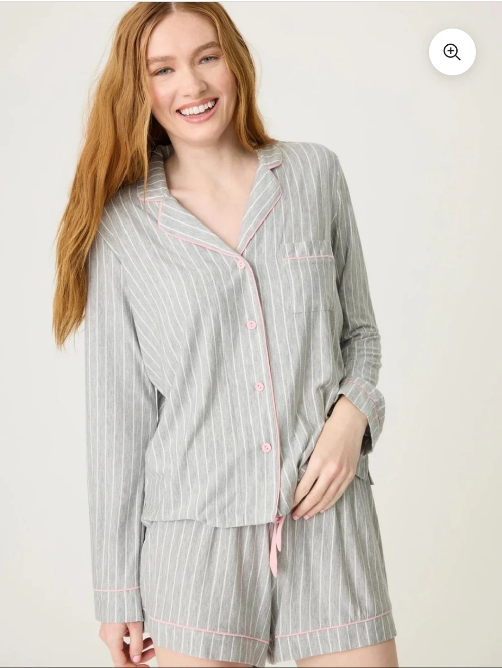 PJ Salvage Lazy Days PJ Set in Heather Grey